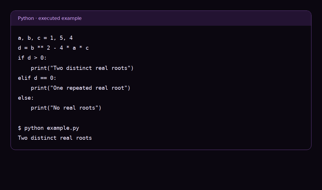 Bu yazı için hazırlanmış ve çalıştırılmış Python örneğinin ekran görüntüsü.